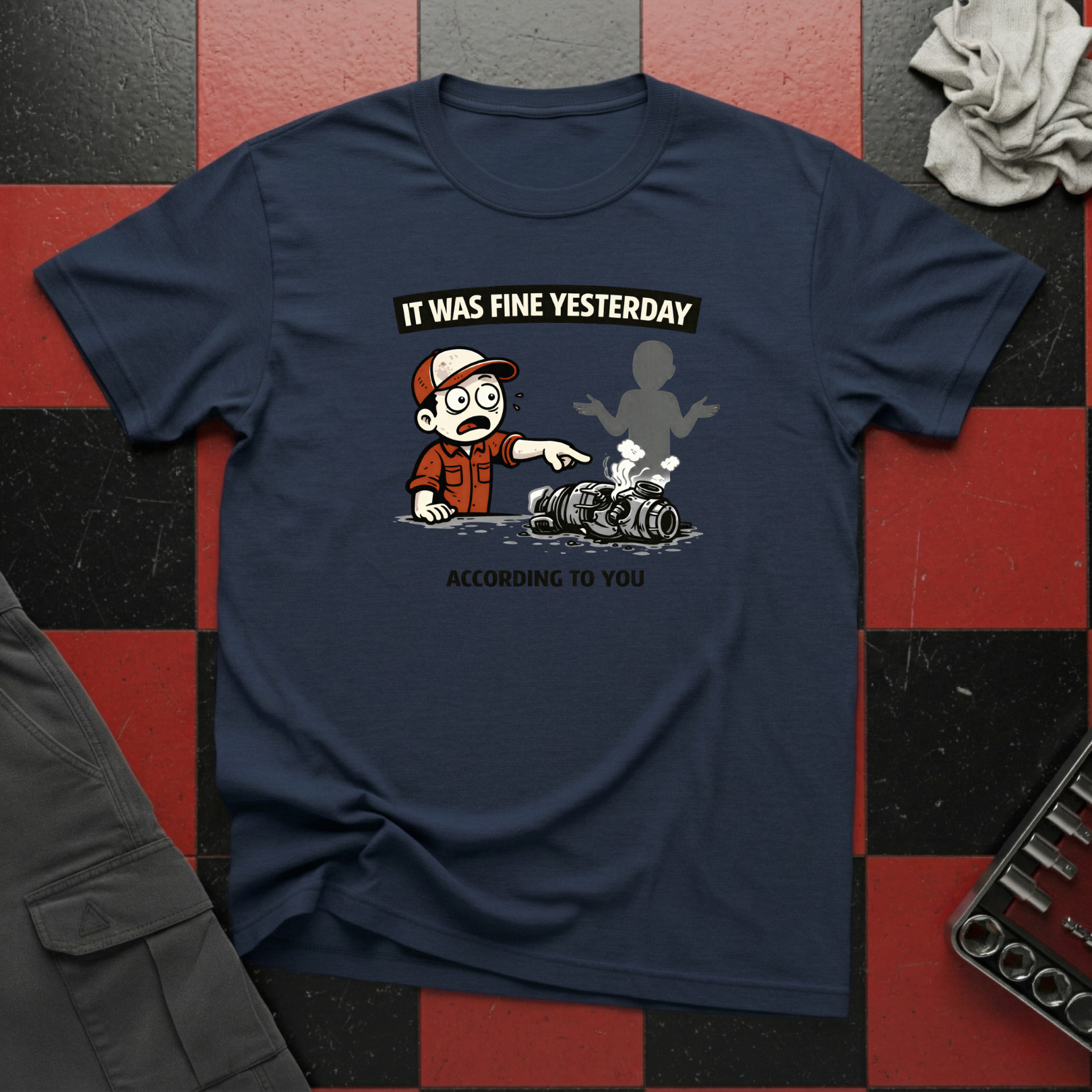 It Was Fine Yesterday T-Shirt