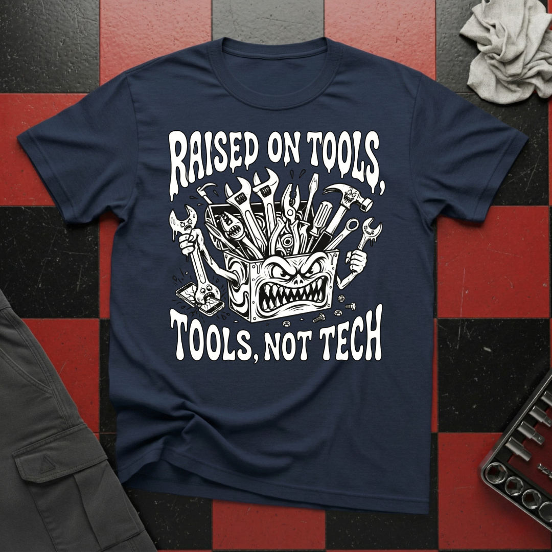 Raised on Tool Not Tech T-Shirt