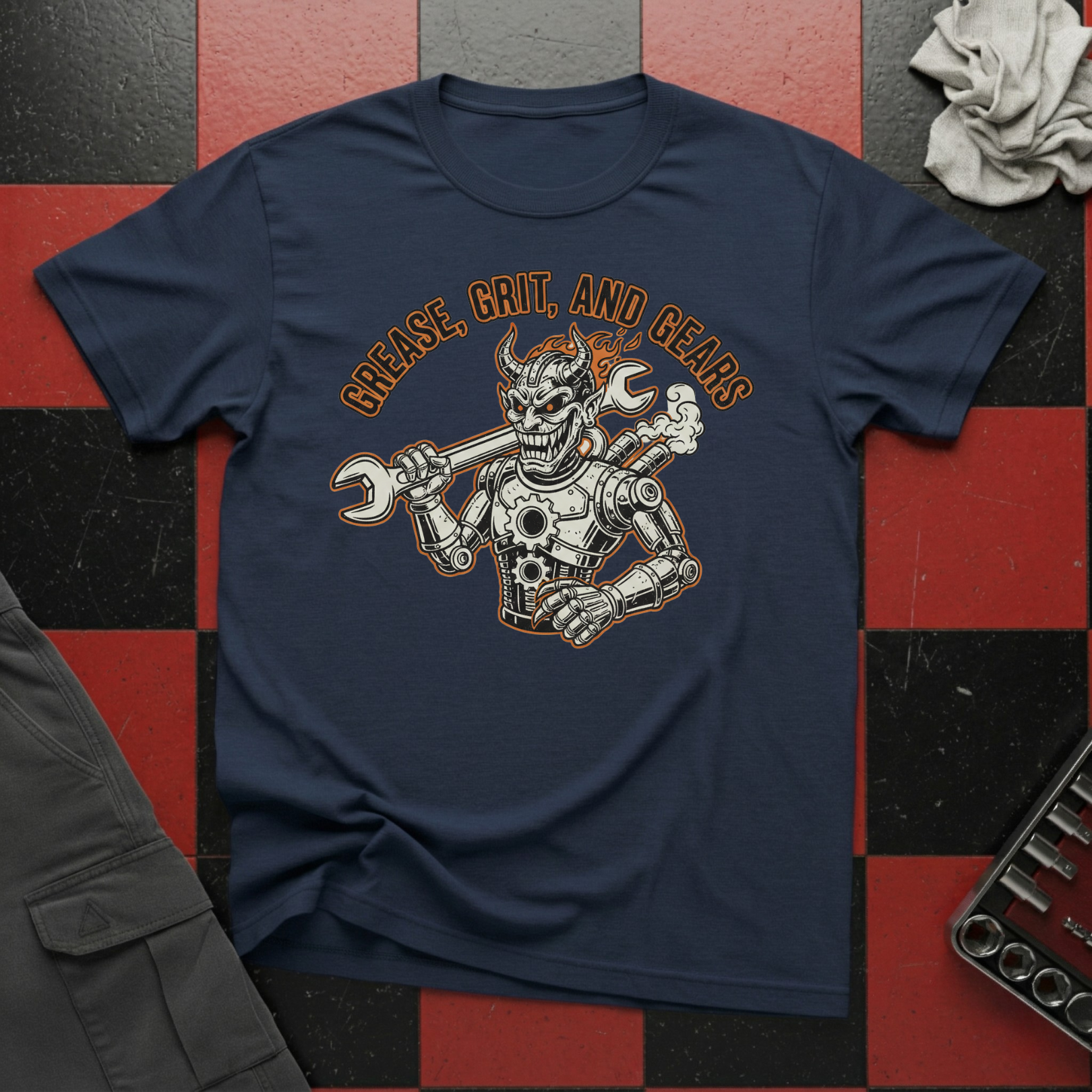 Grease Grit and Gears T-Shirt
