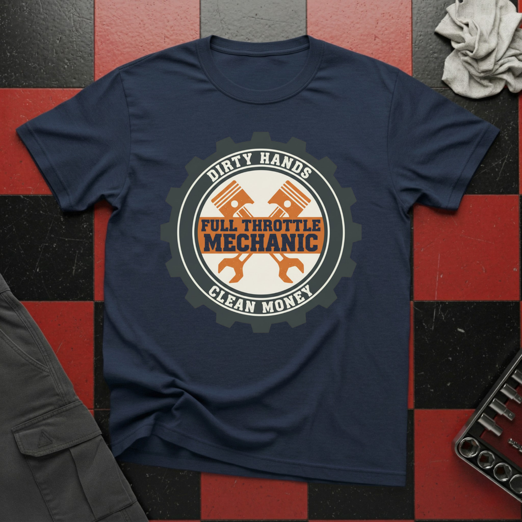 Full Throttle Mechanic T-Shirt