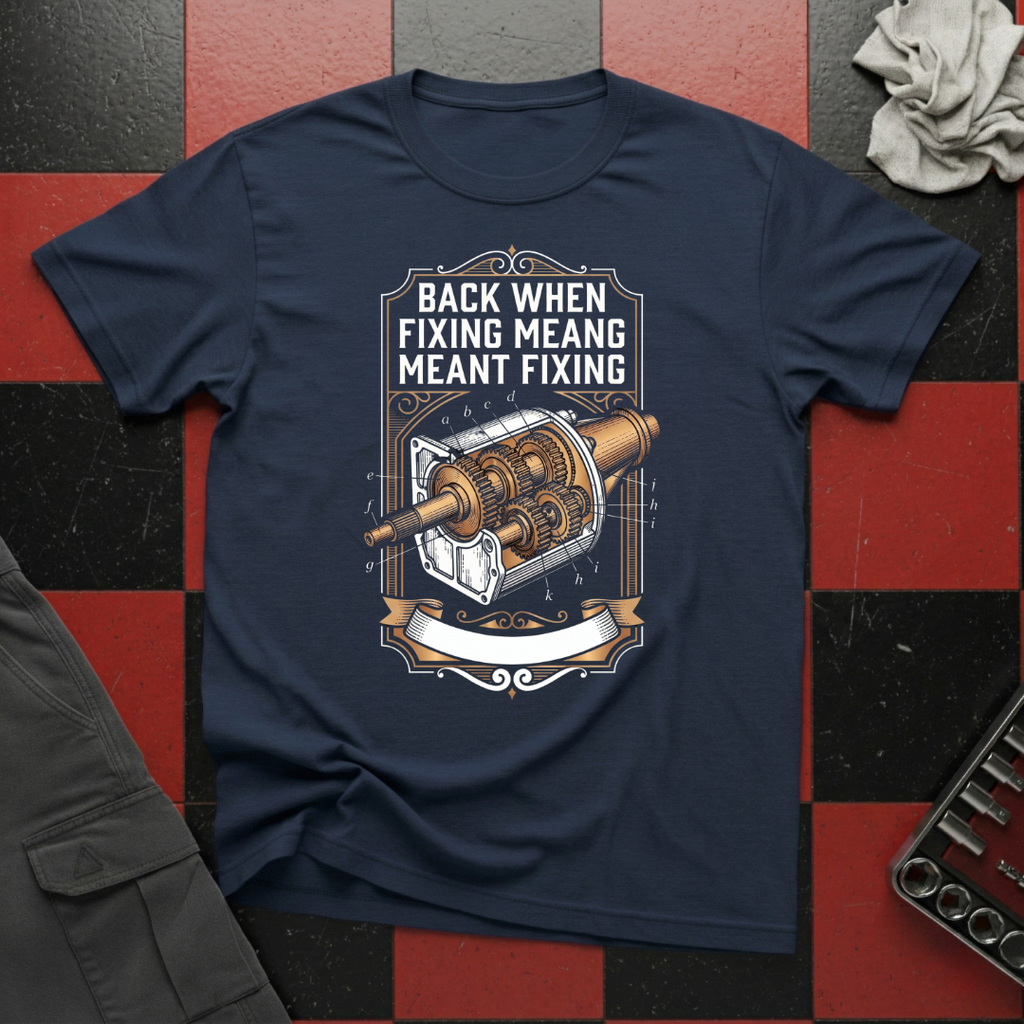 Back When Fixing Meant Fixing T-Shirt