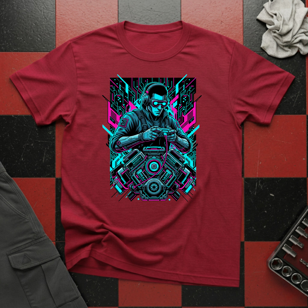 Cyberpunk Mechanic T-Shirt