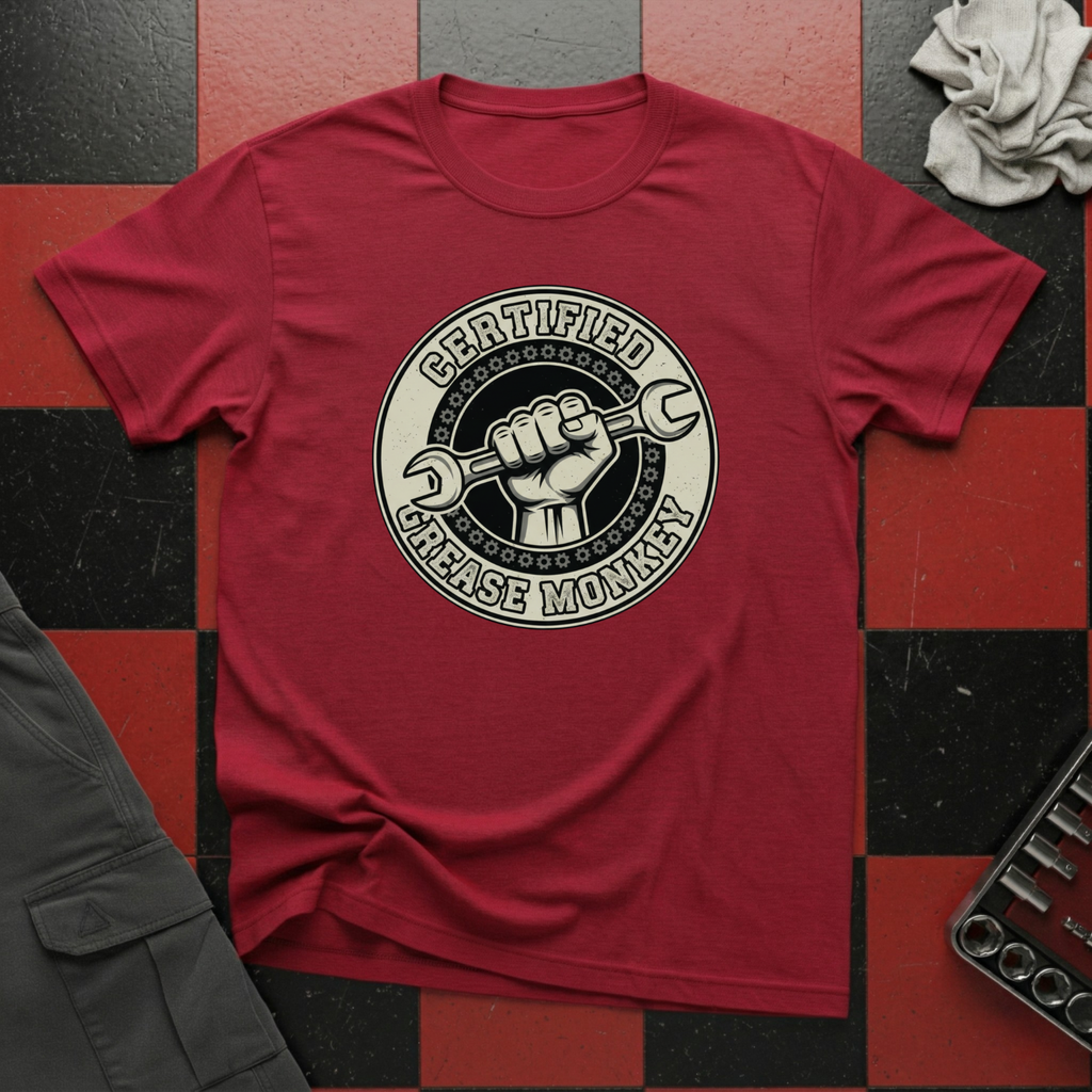 Certified Grease Monkey T-Shirt