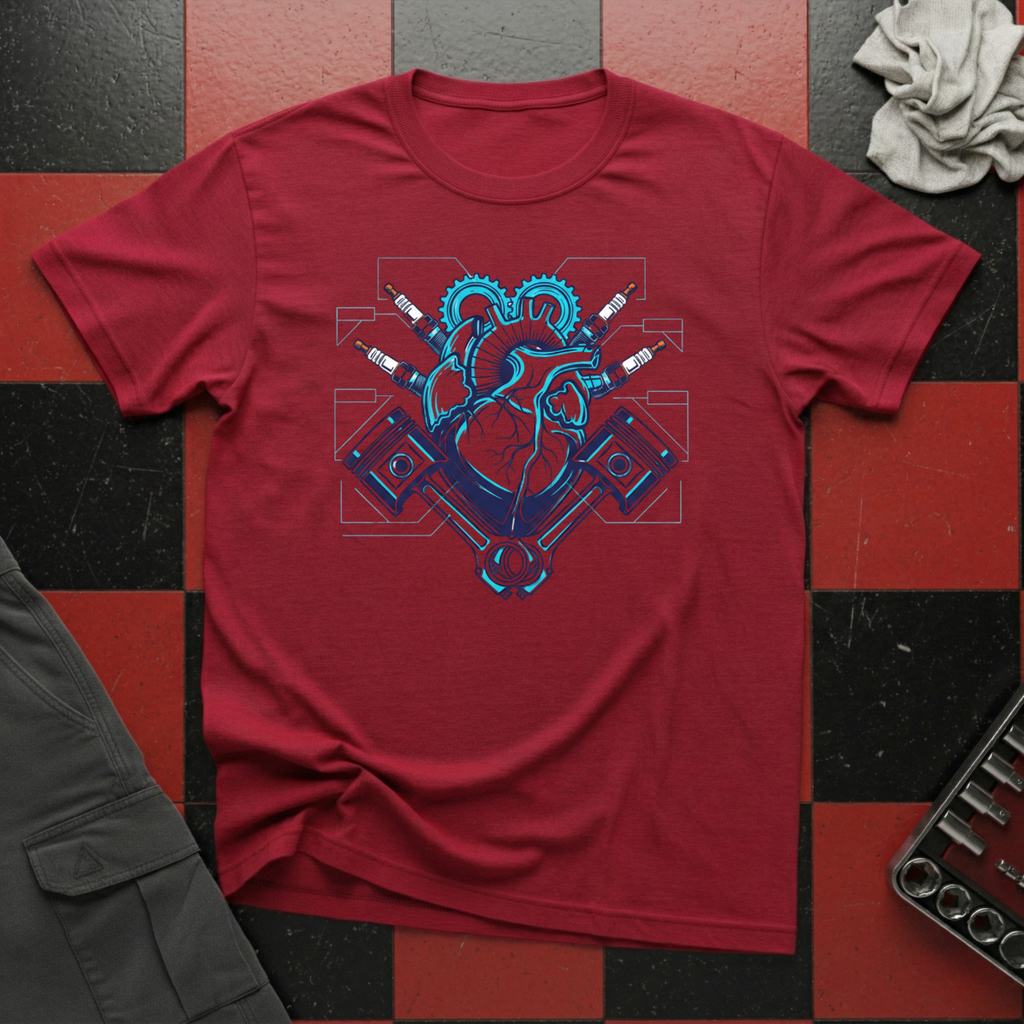 Engine Powered Heart T-Shirt