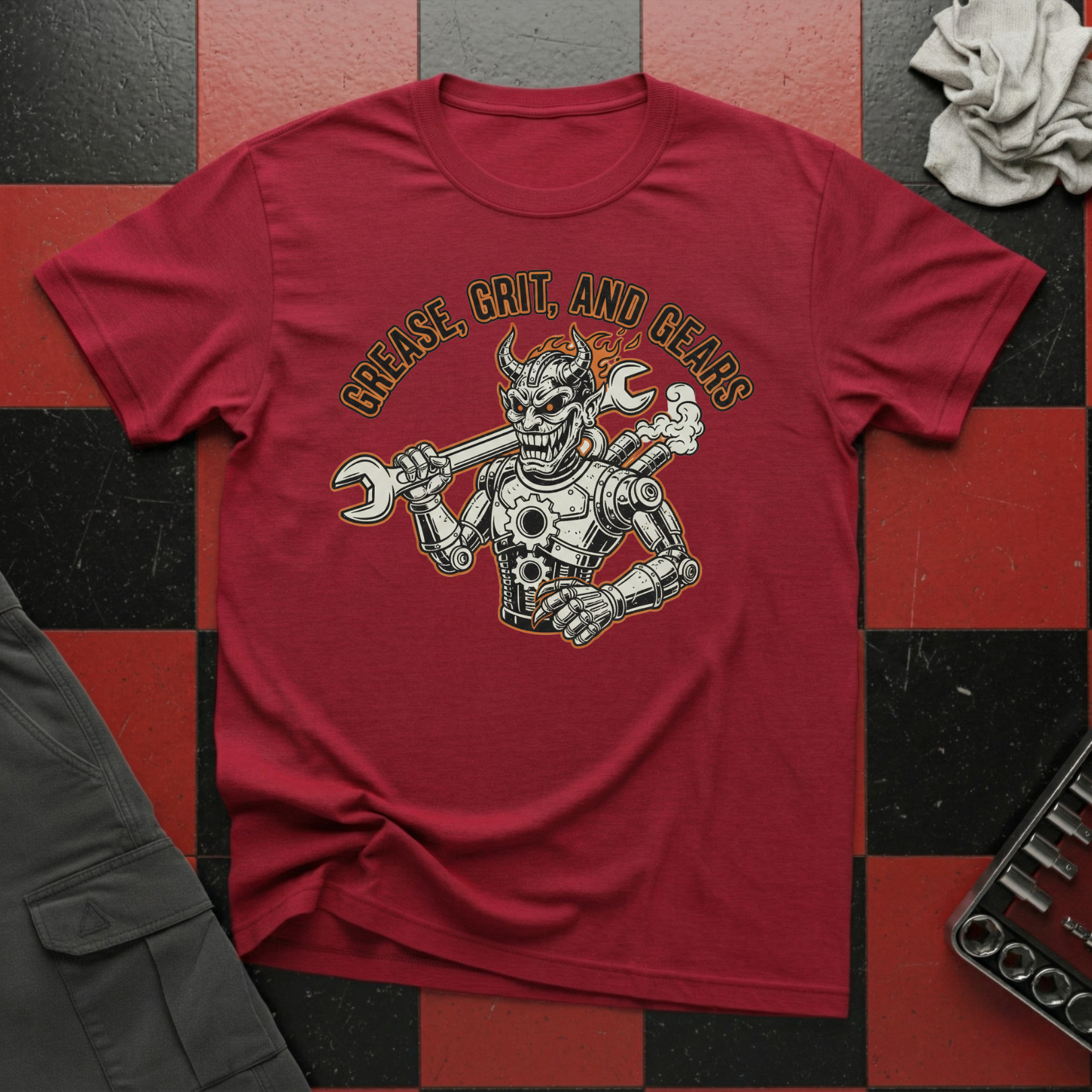 Grease Grit and Gears T-Shirt