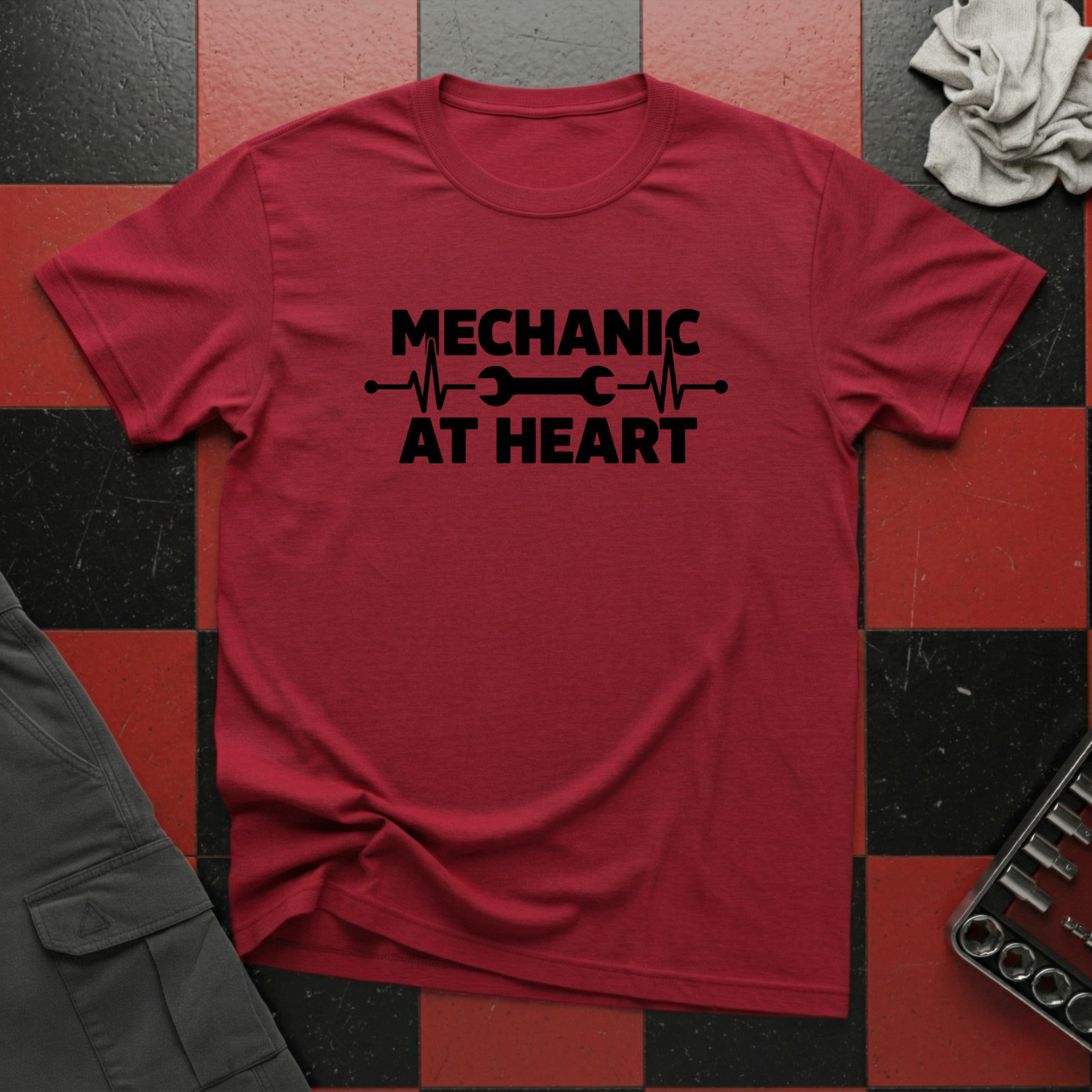 Mechanic At Heart T-Shirt