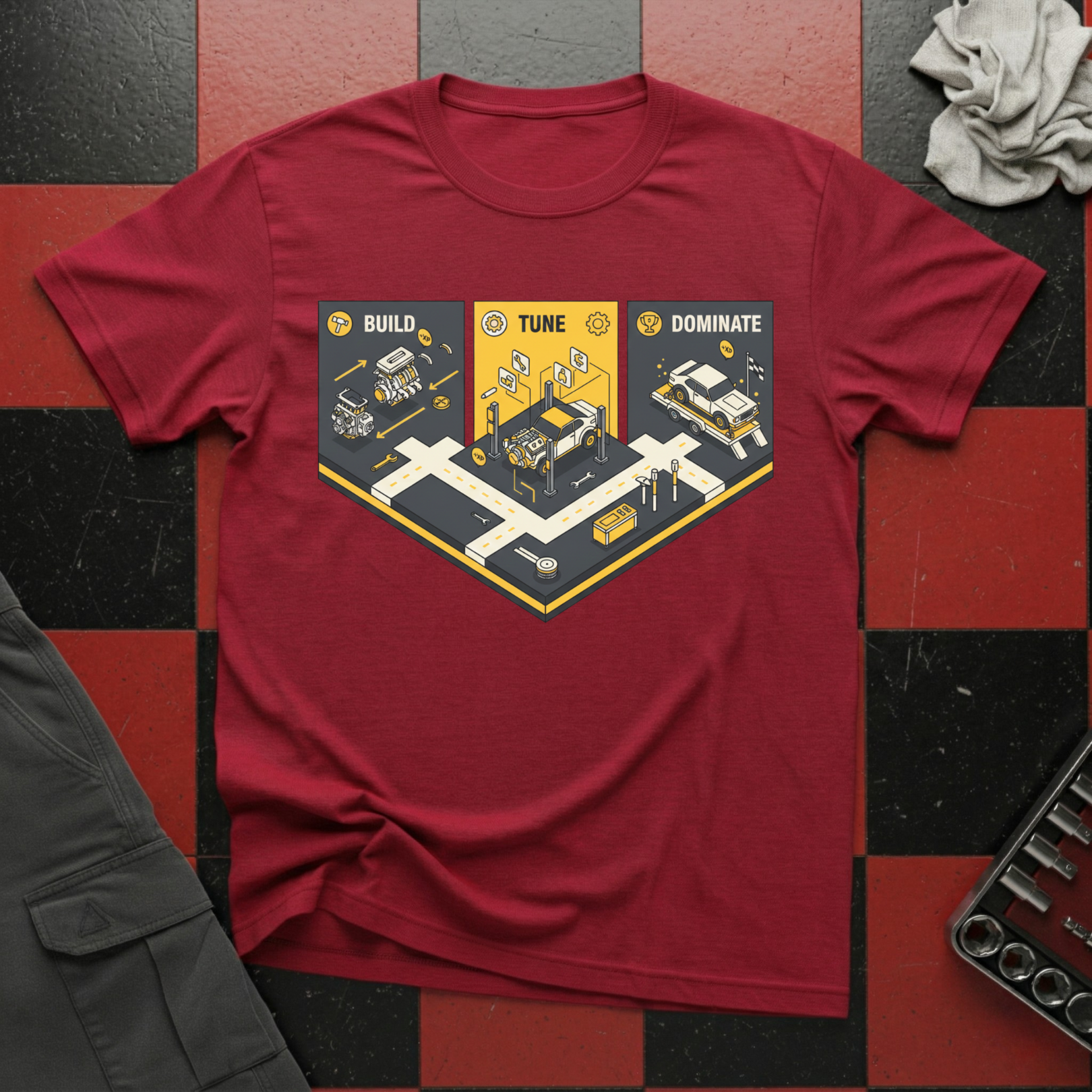 Build Tune Dominate T-Shirt