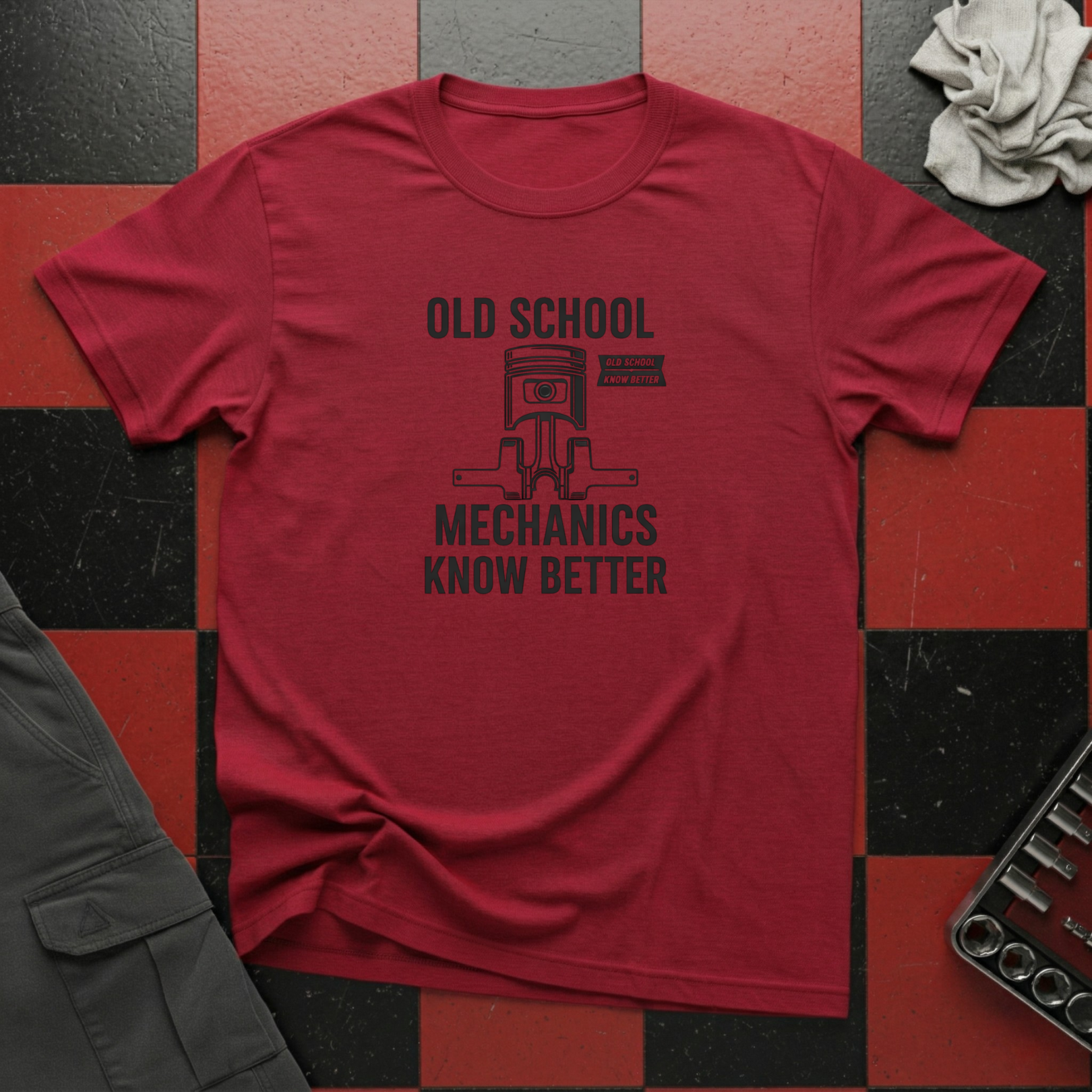 Old School Mechanics Know Better T-Shirt