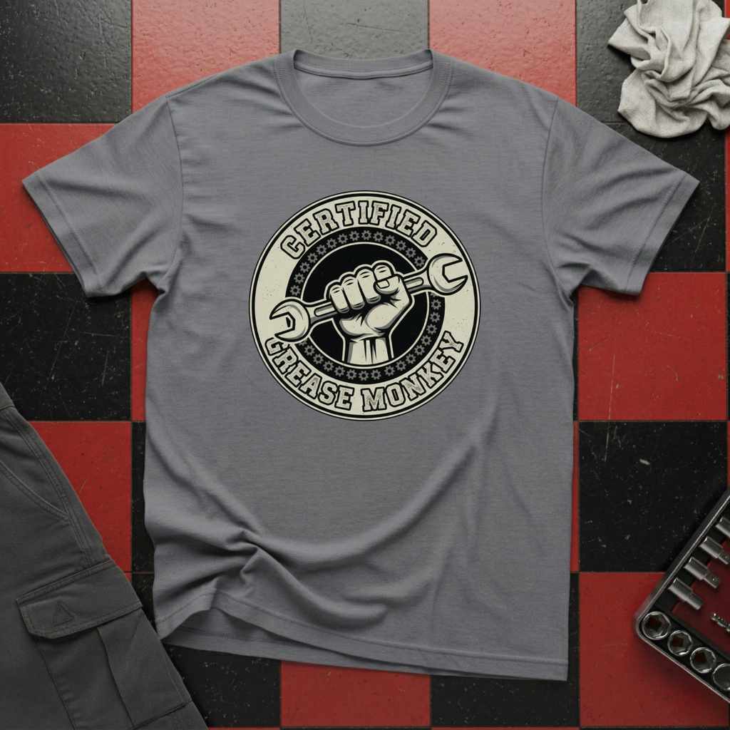 Certified Grease Monkey T-Shirt