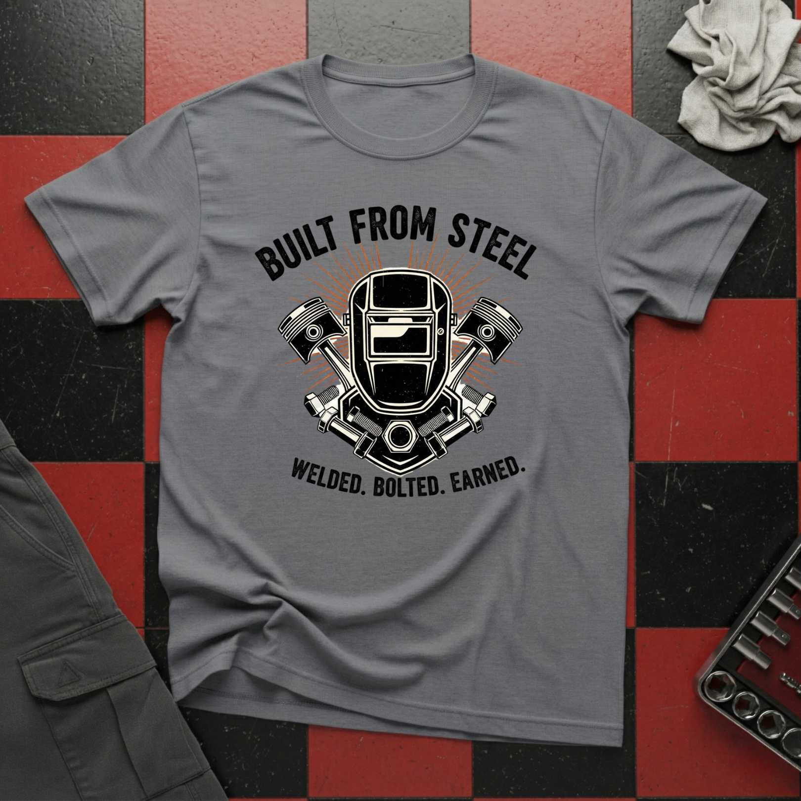 Built From Steel T-Shirt