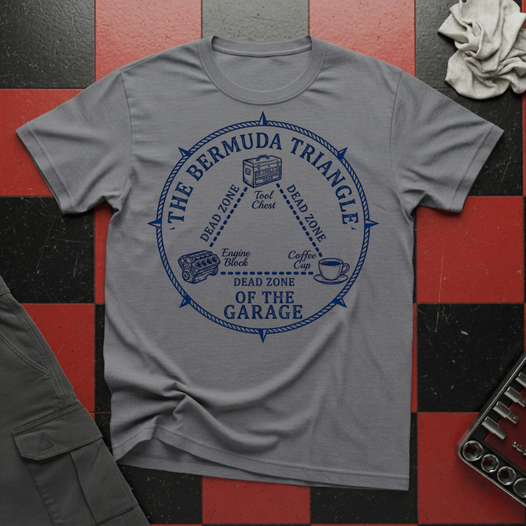 Bermuda Triangle of the Garage T-Shirt