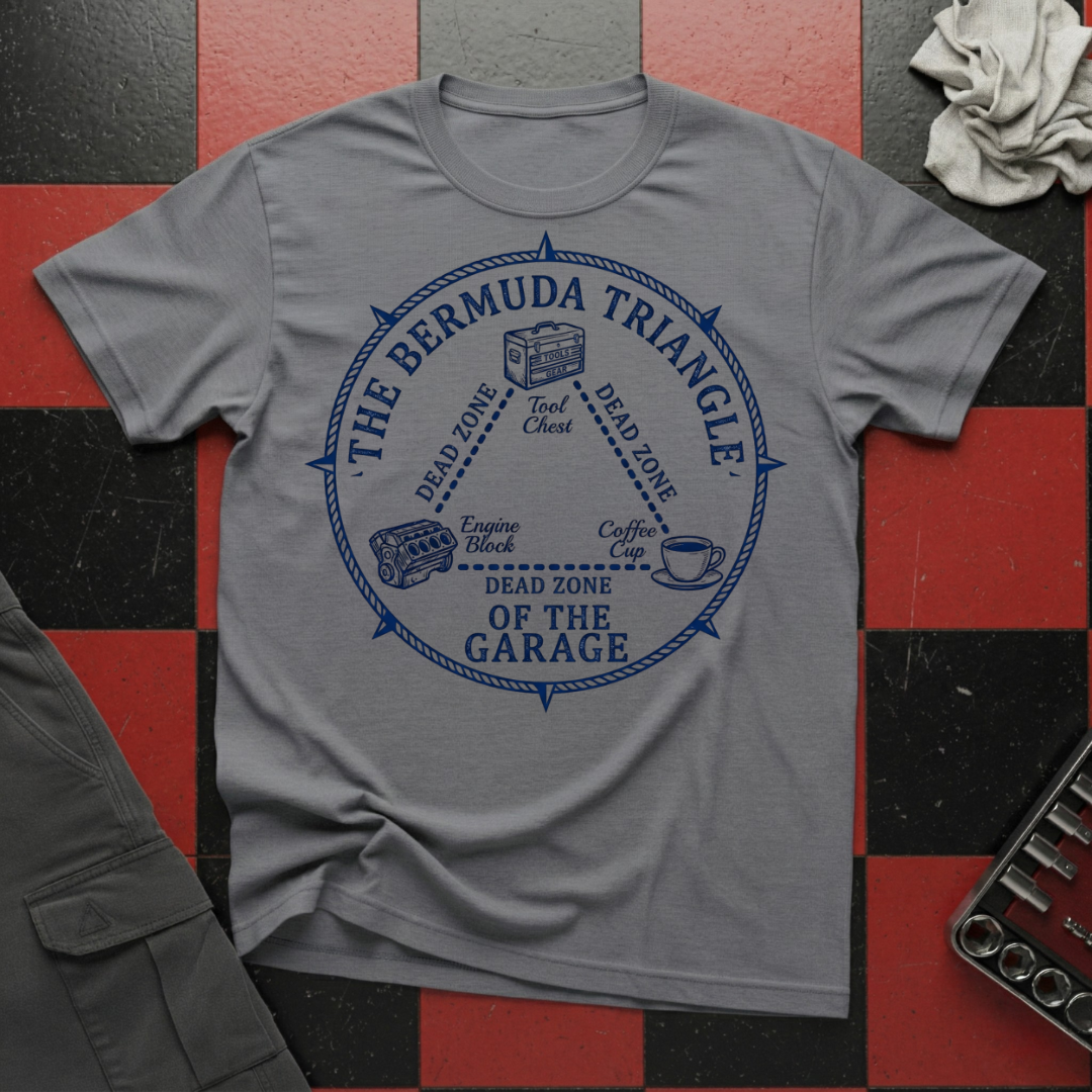 Bermuda Triangle of the Garage T-Shirt