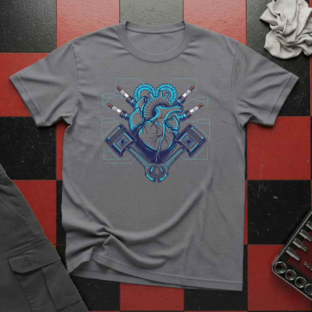 Engine Powered Heart T-Shirt