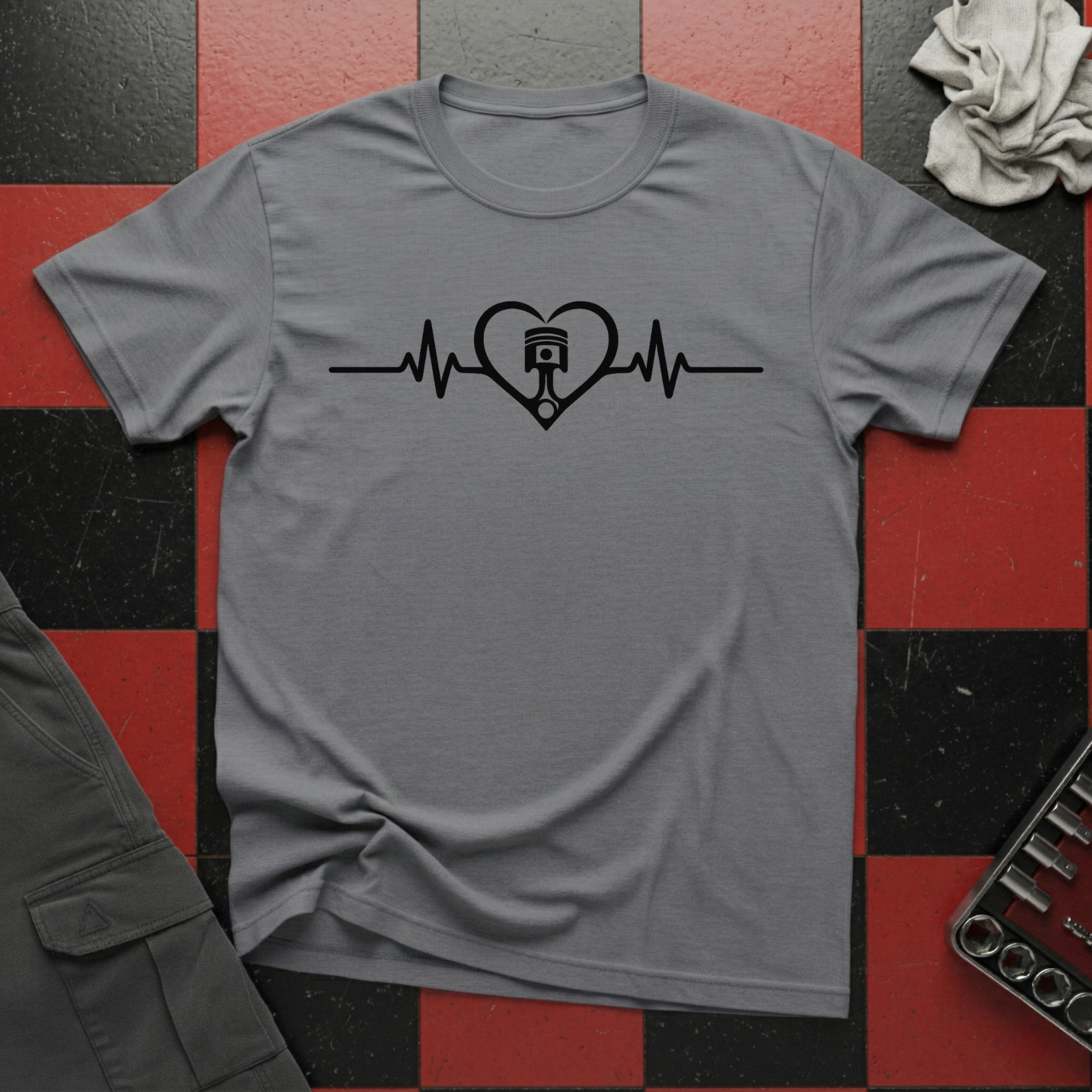 Piston Heart T-Shirt