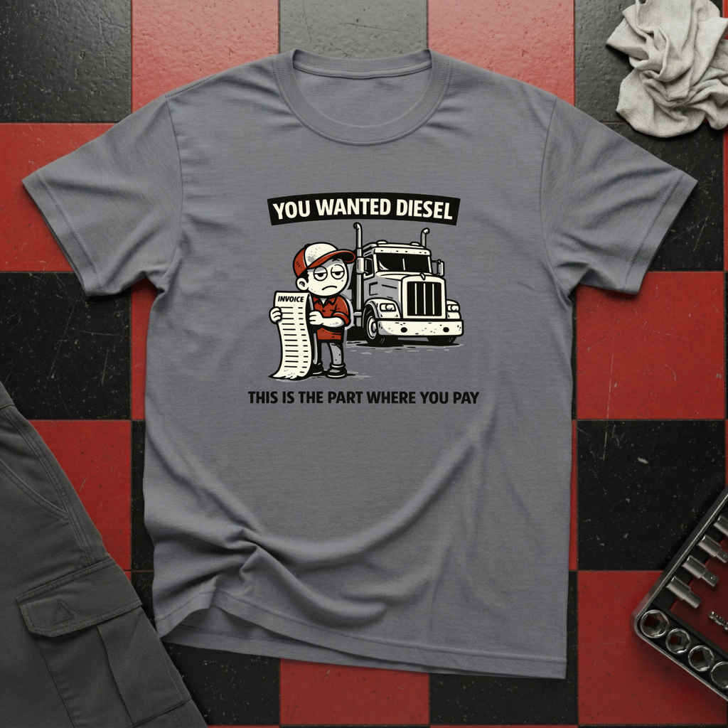 You Wanted Diesel This Is Where You Pay T-Shirt