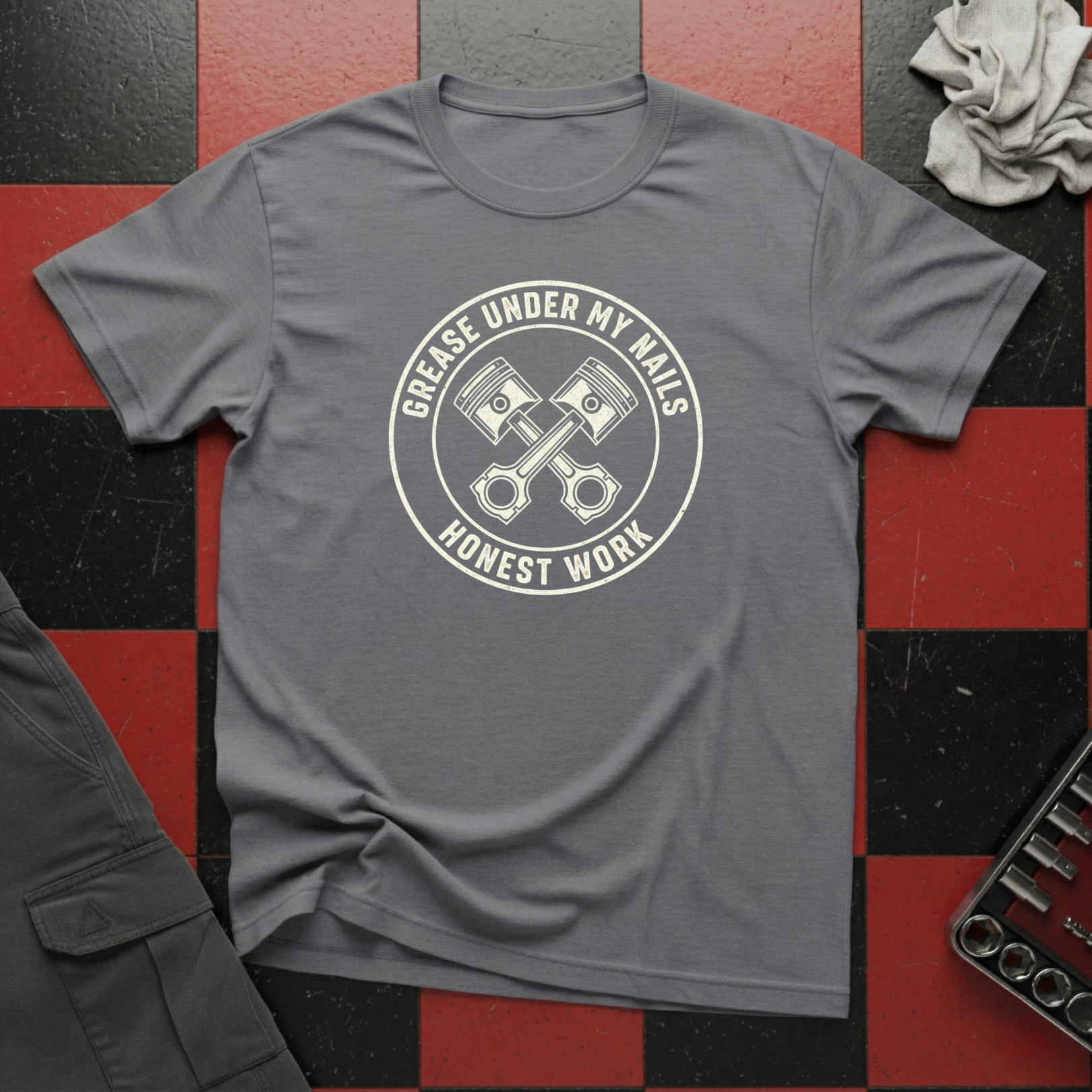 Grease Under My Nails T-Shirt