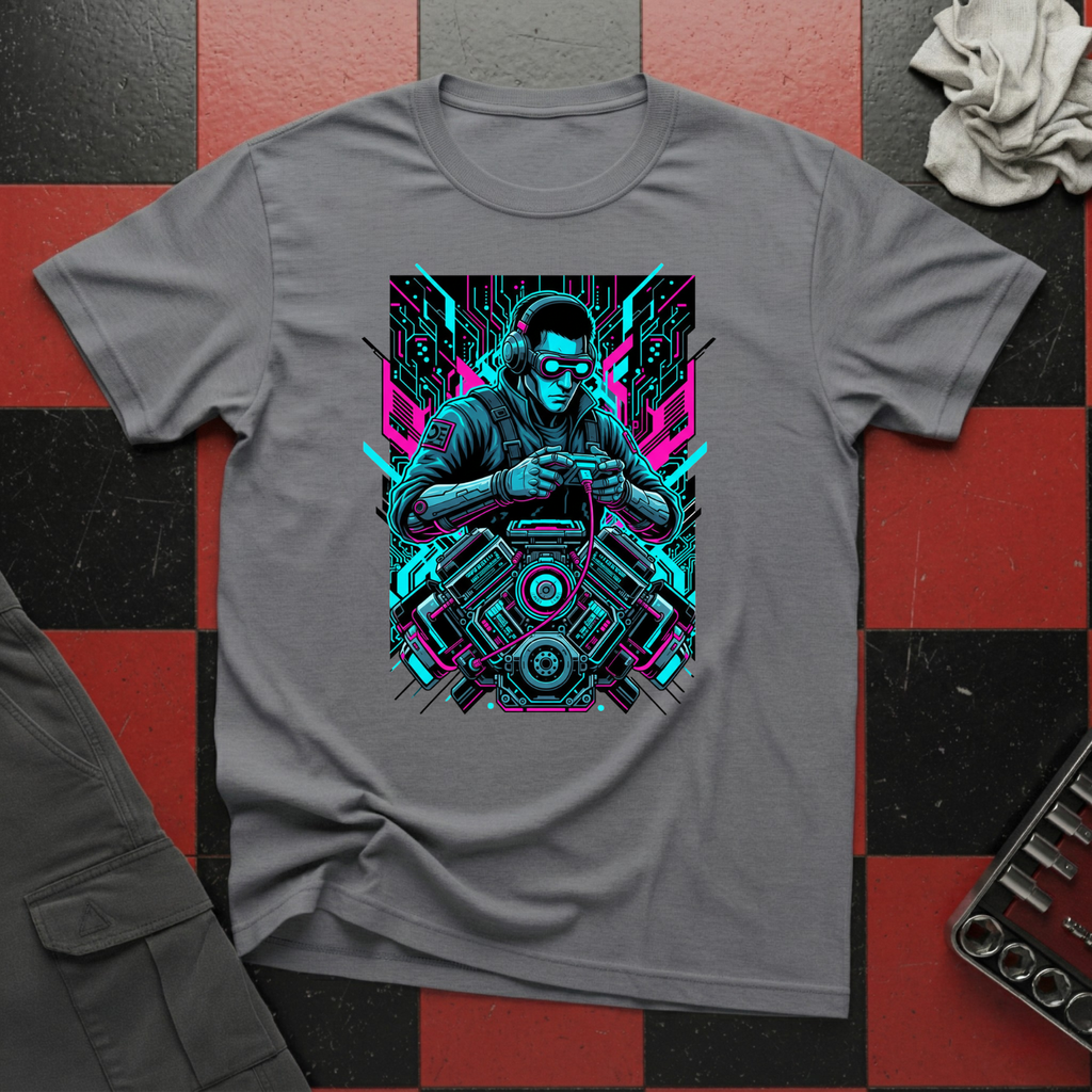 Cyberpunk Mechanic T-Shirt