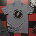 Mechanic Power in Precision T-Shirt