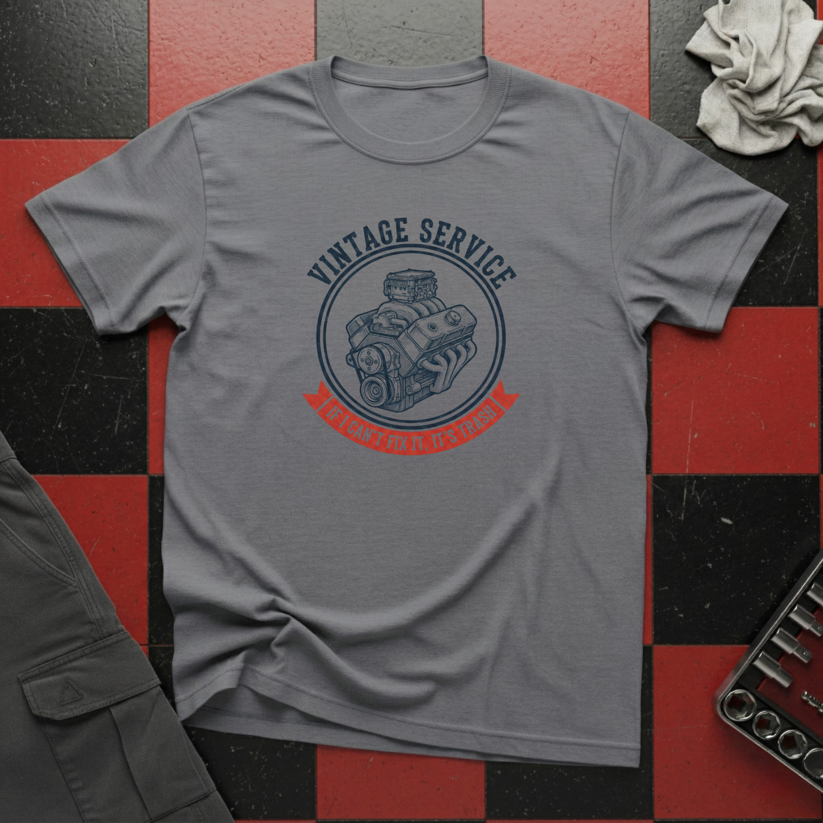 Vintage Service T-Shirt