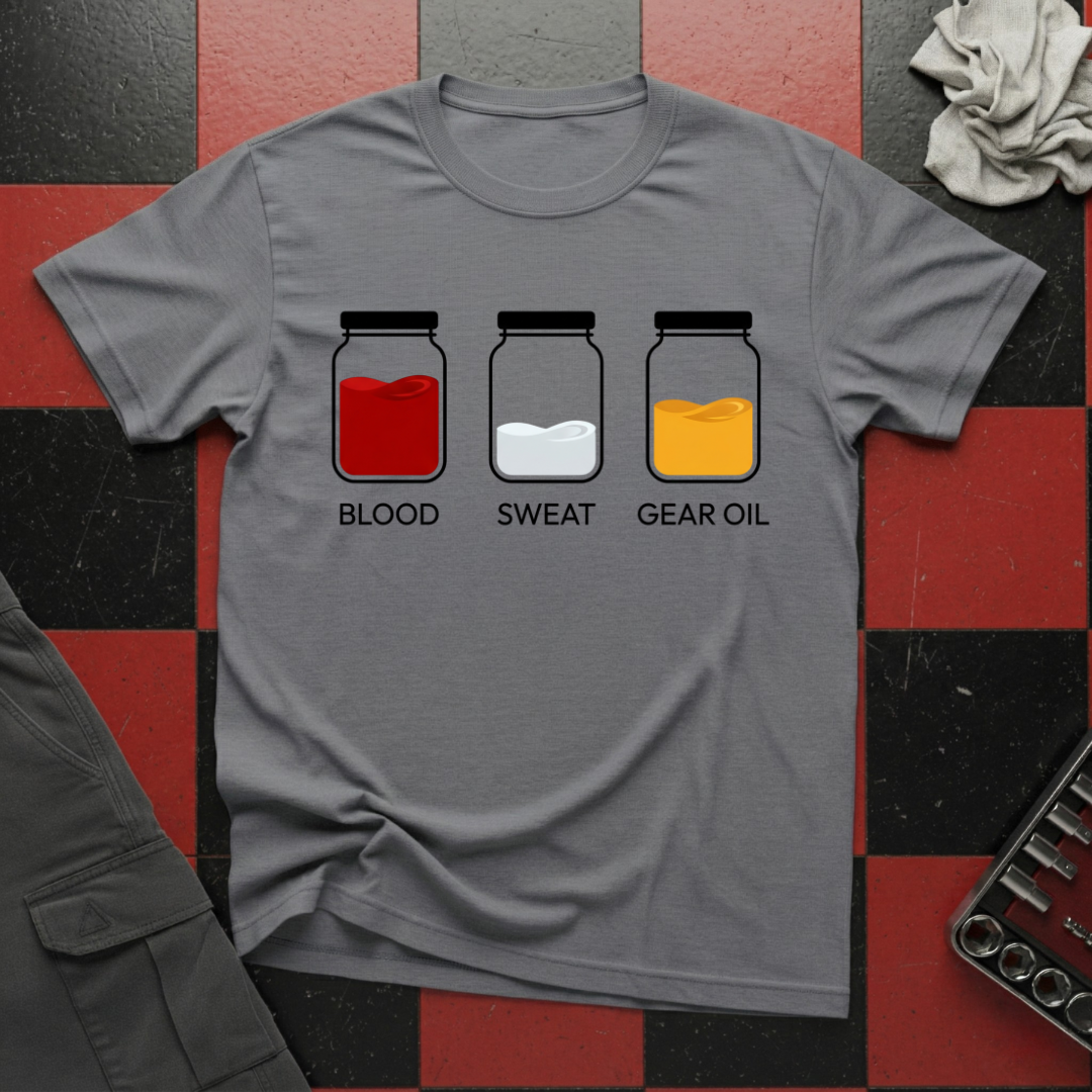 Blood Sweat and Gear Oil T-Shirt