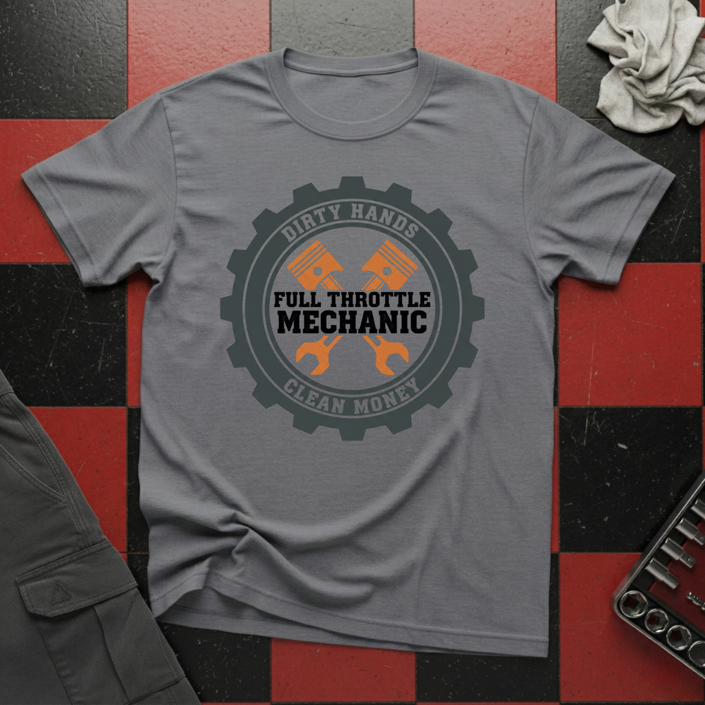 Full Throttle Mechanic T-Shirt