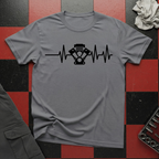 Engine Block Heartbeat T-Shirt
