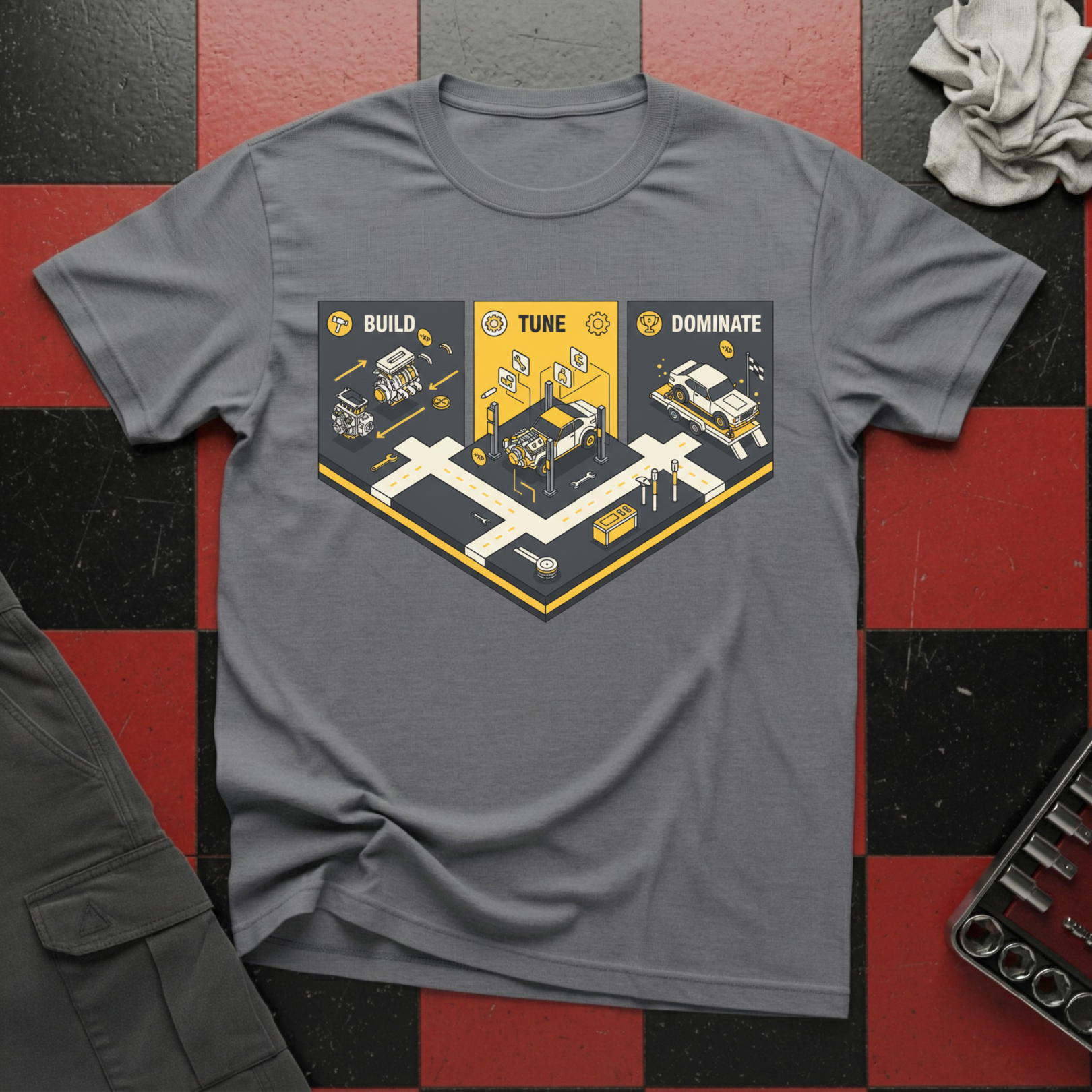 Build Tune Dominate T-Shirt