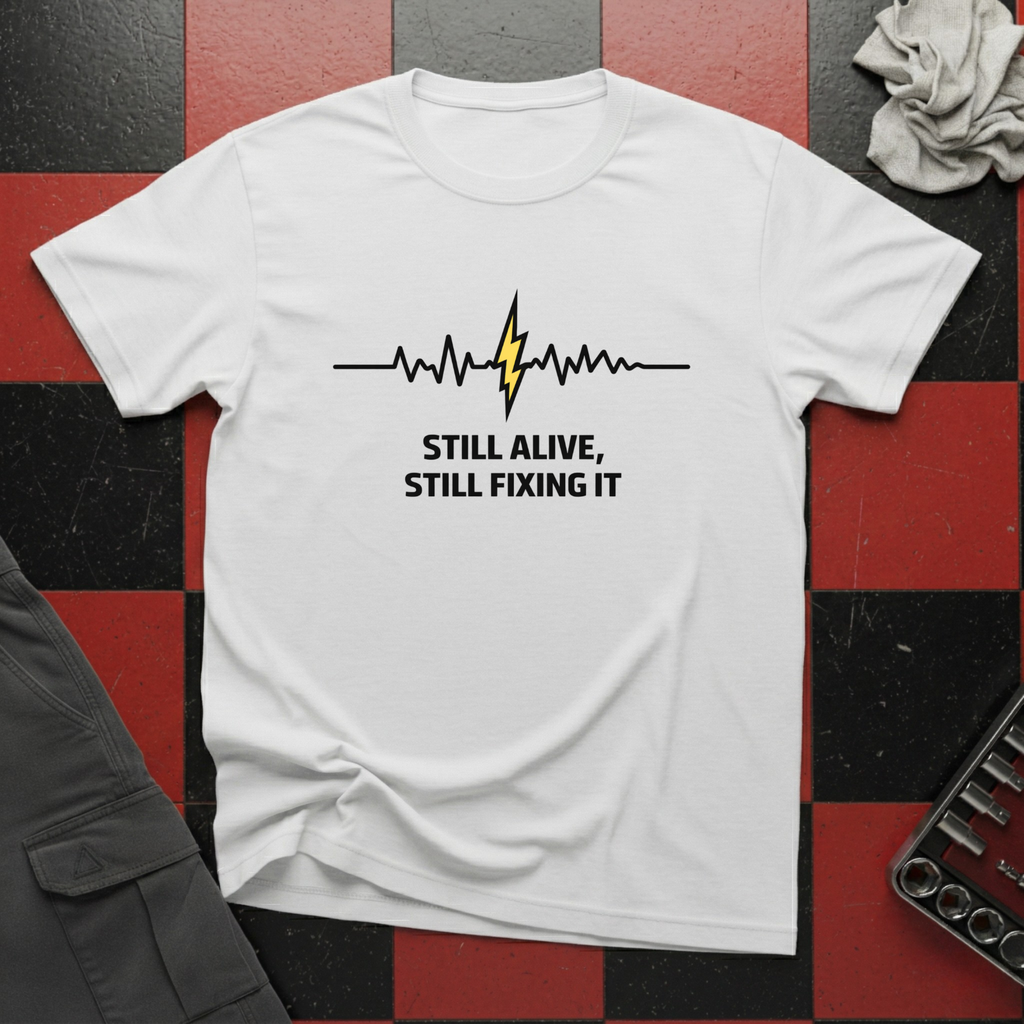 Still Alive Still Fixing It T-Shirt