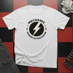 Mechanic Power in Precision T-Shirt