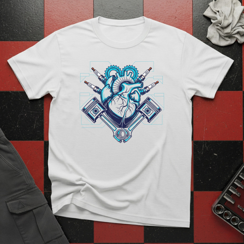 Engine Powered Heart T-Shirt
