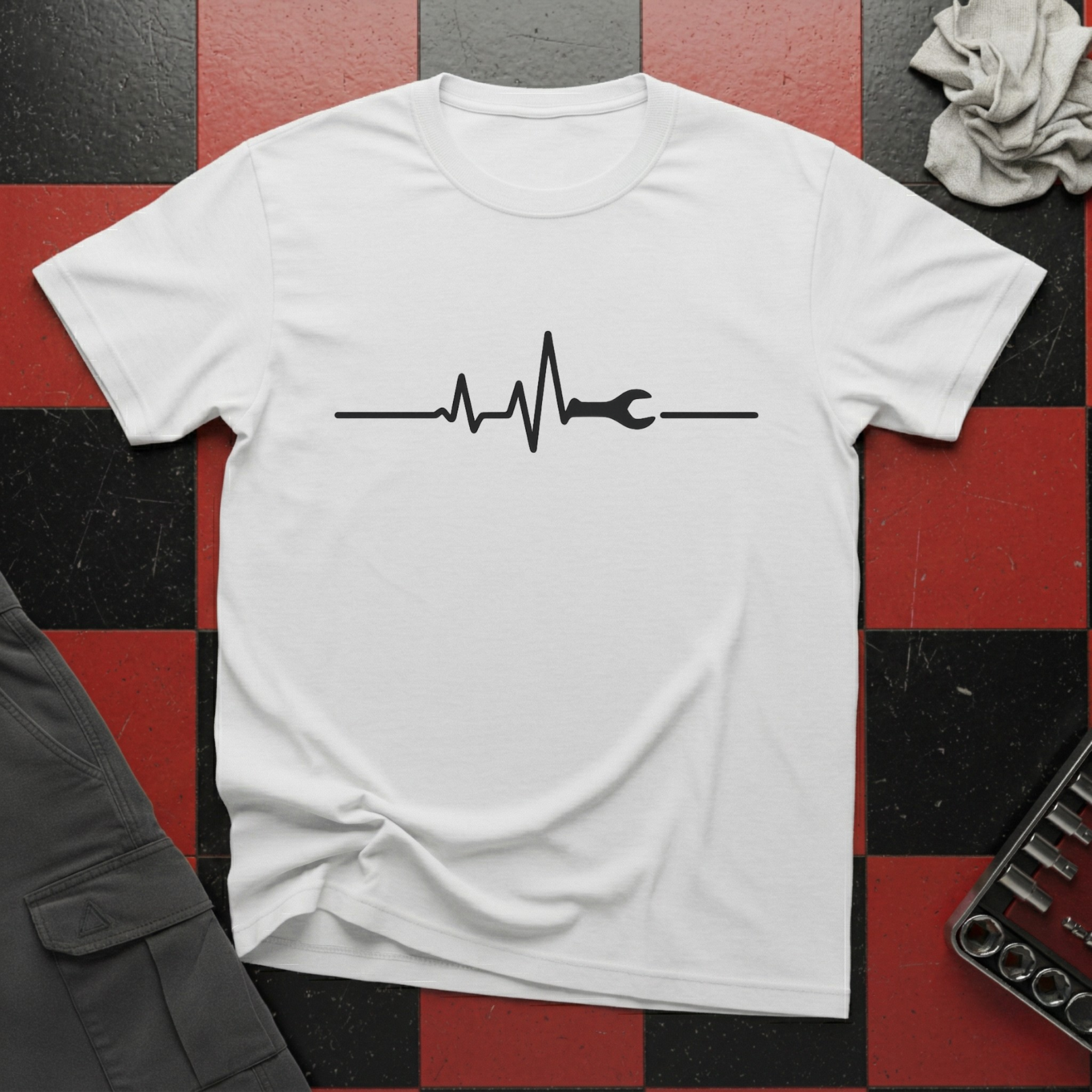 Spanner Heartbeat T-Shirt