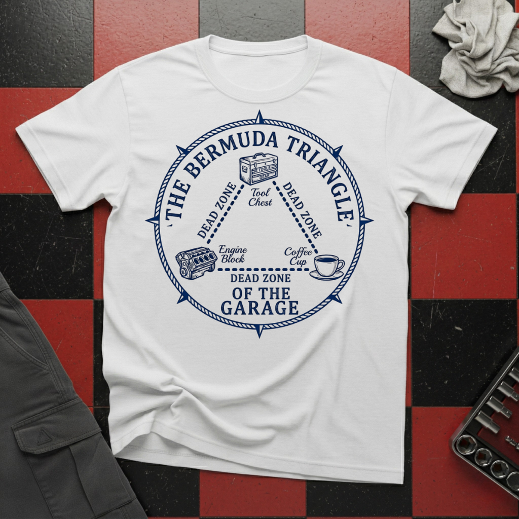 Bermuda Triangle of the Garage T-Shirt