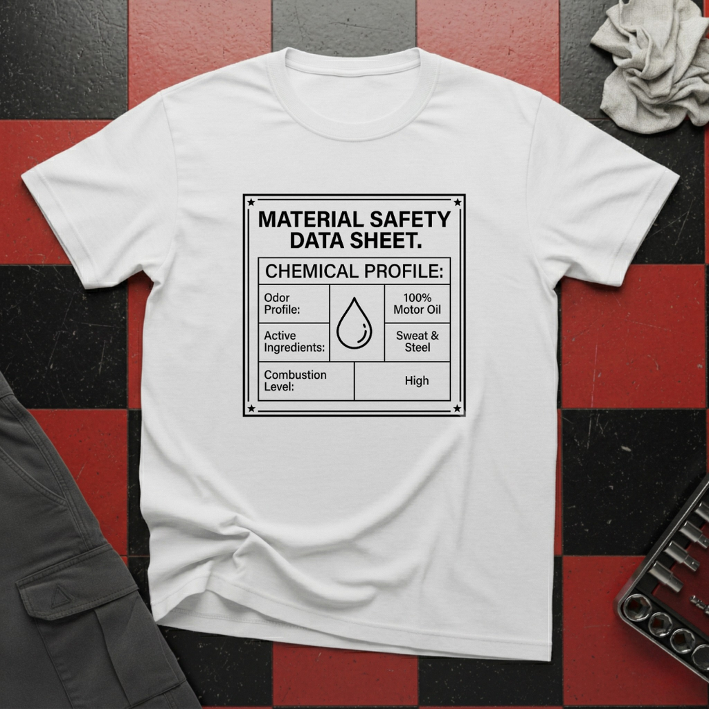 Material Safety Data Sheet T-Shirt