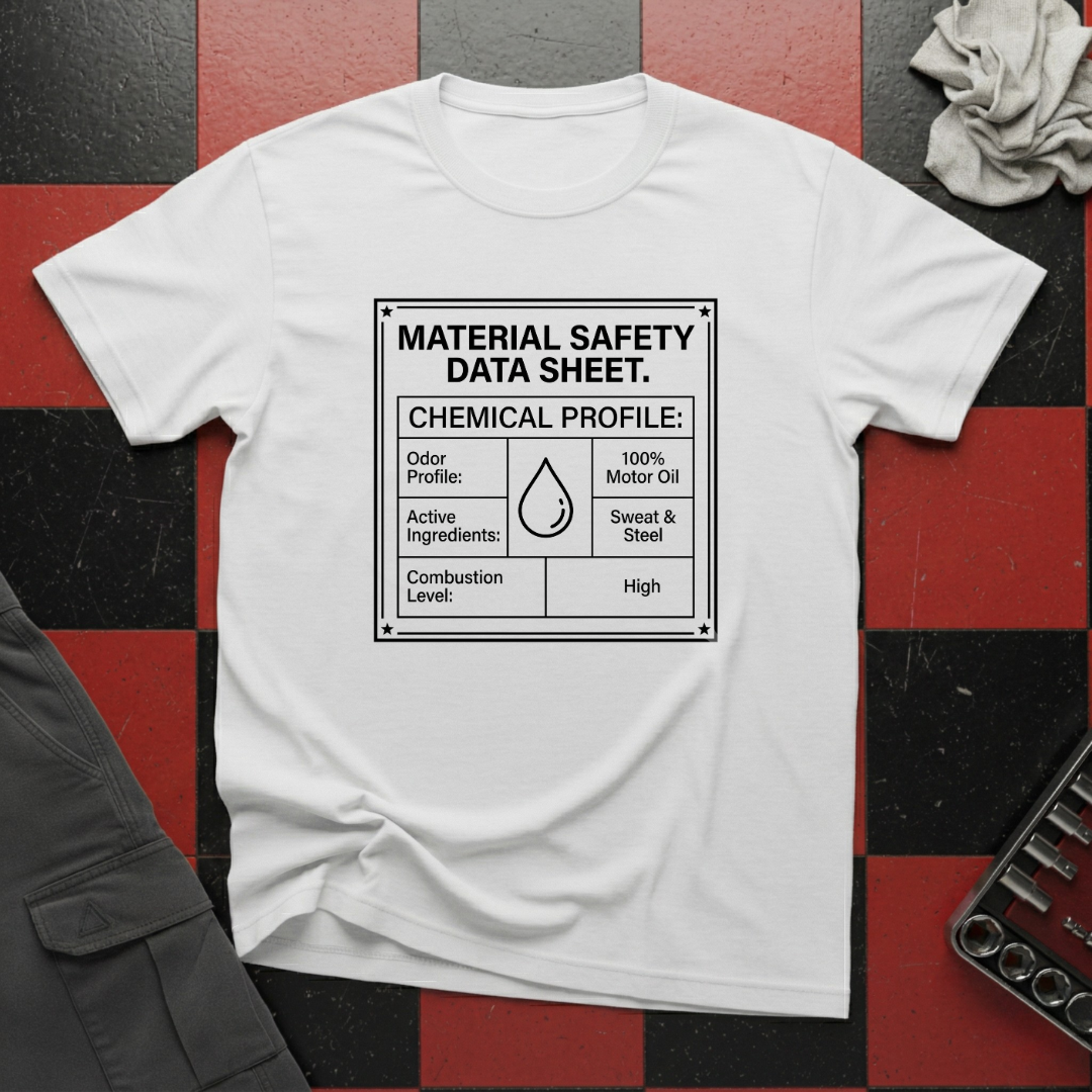 Material Safety Data Sheet T-Shirt