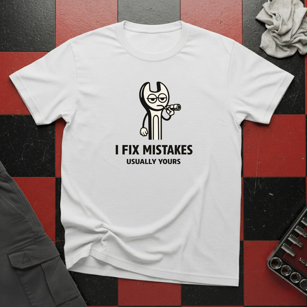 I Fix Mistakes T-Shirt