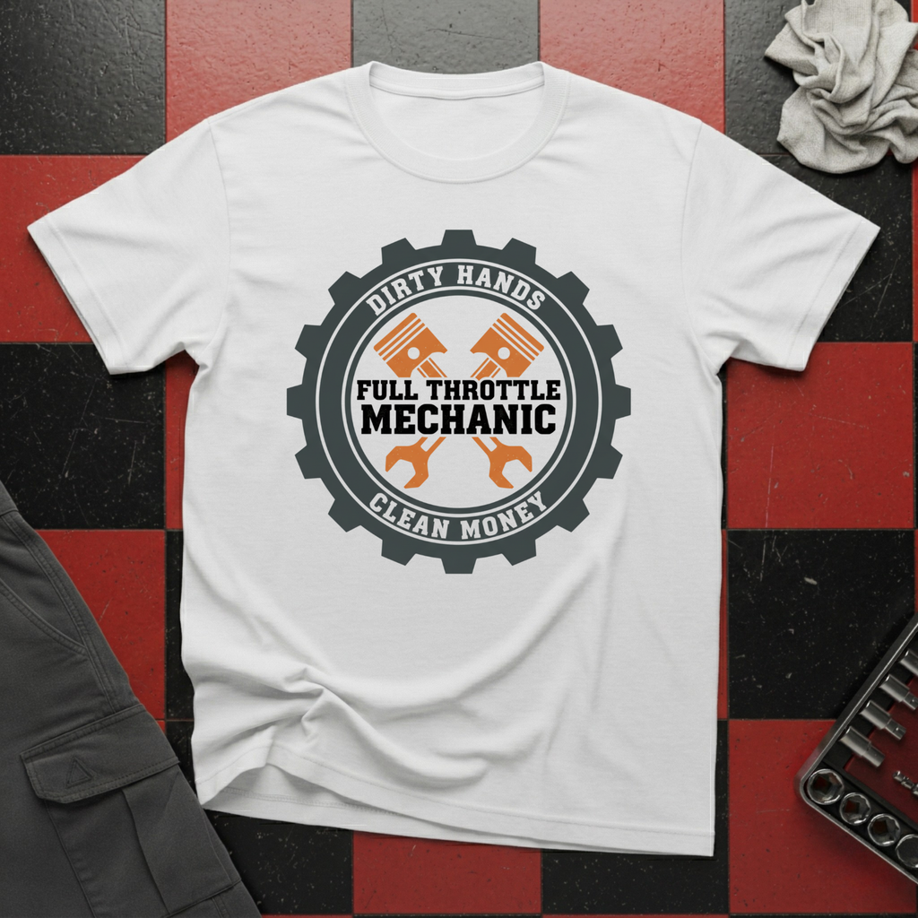 Full Throttle Mechanic T-Shirt