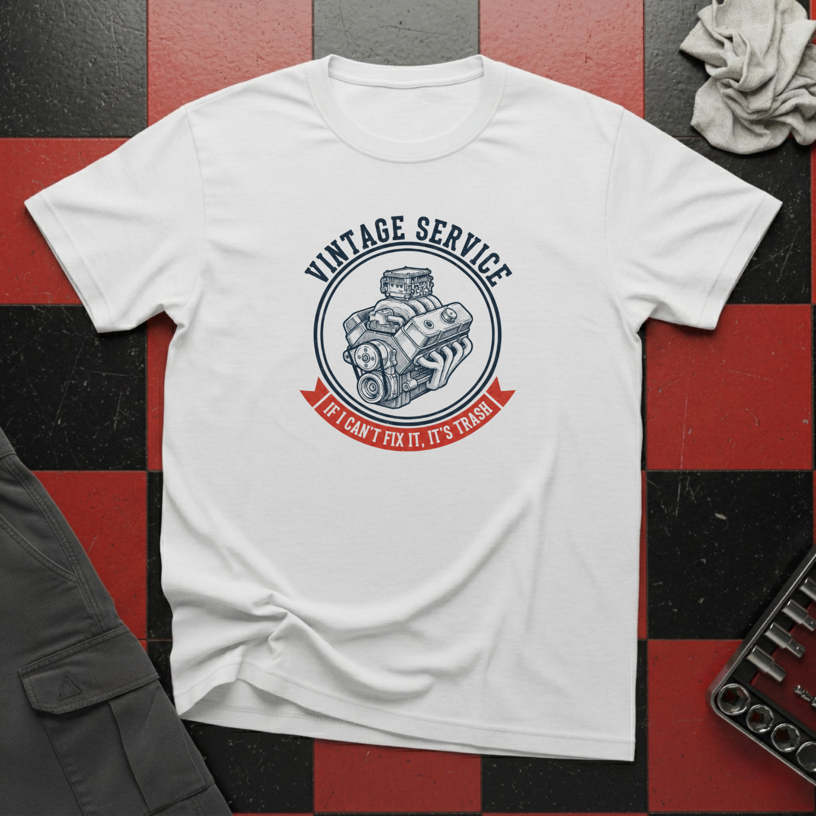 Vintage Service T-Shirt