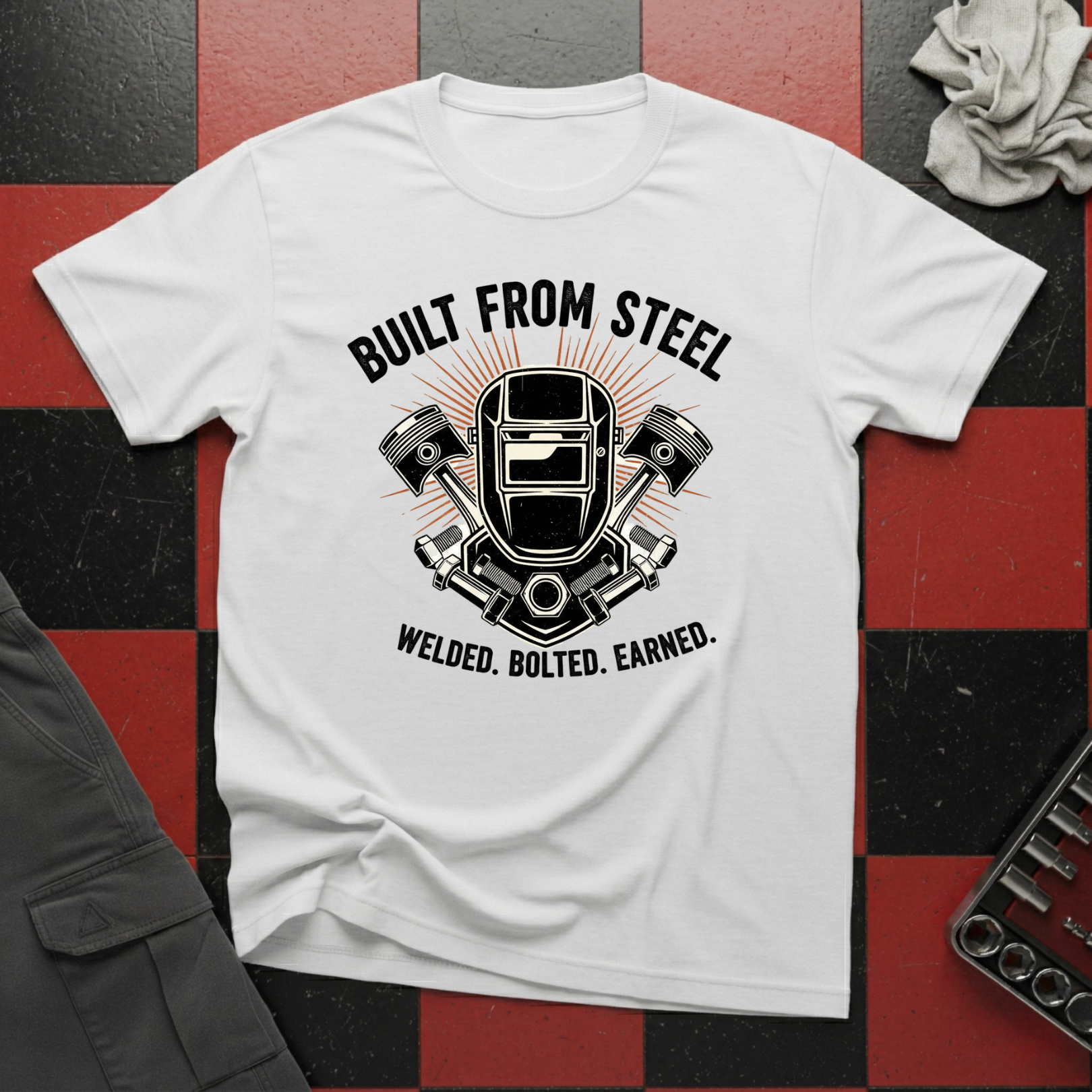 Built From Steel T-Shirt