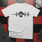 Engine Block Heartbeat T-Shirt