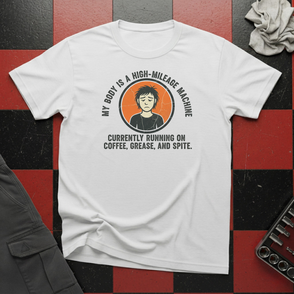 My Body Is A High Mileage Machine T-Shirt