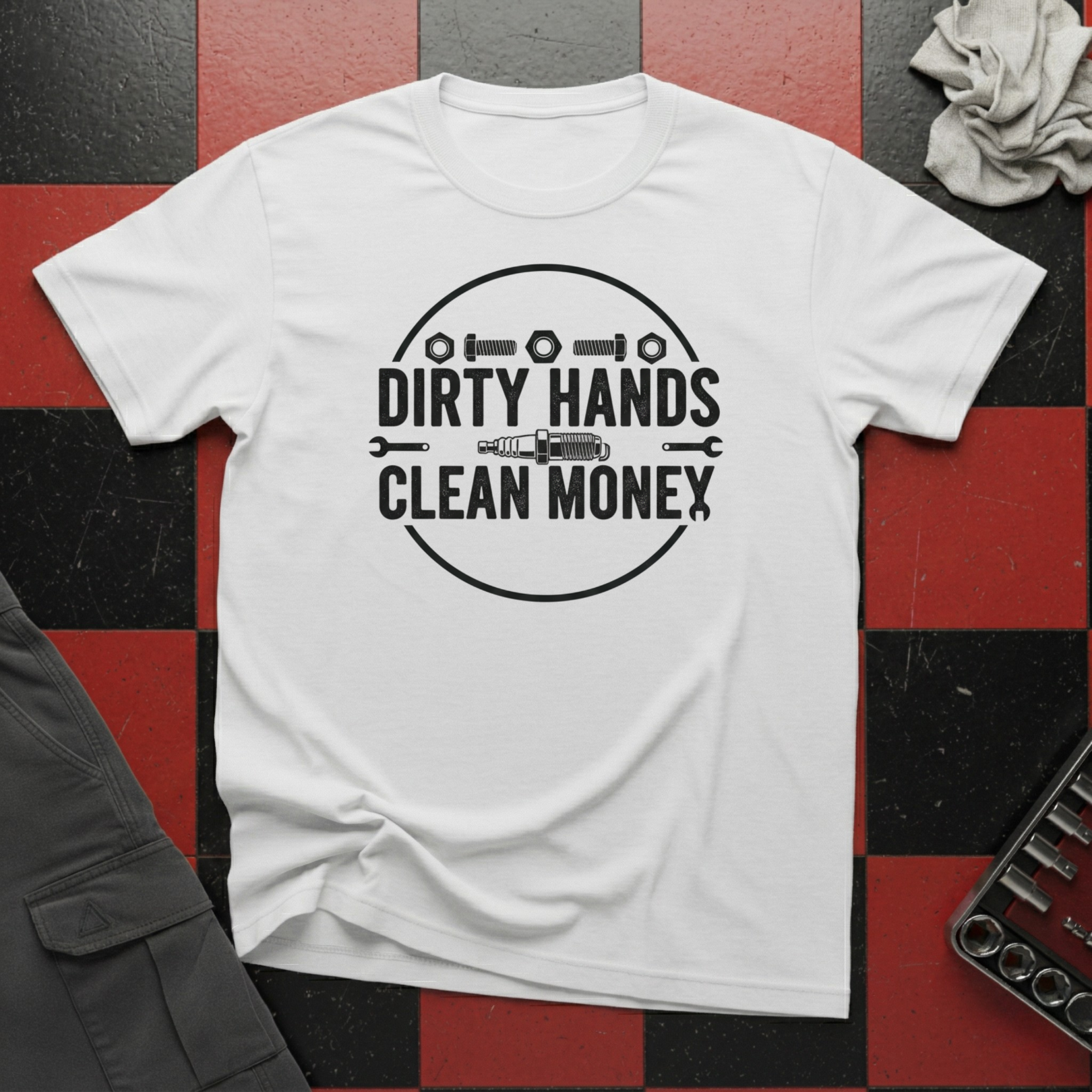 Dirty Hands Clean Money T-Shirt