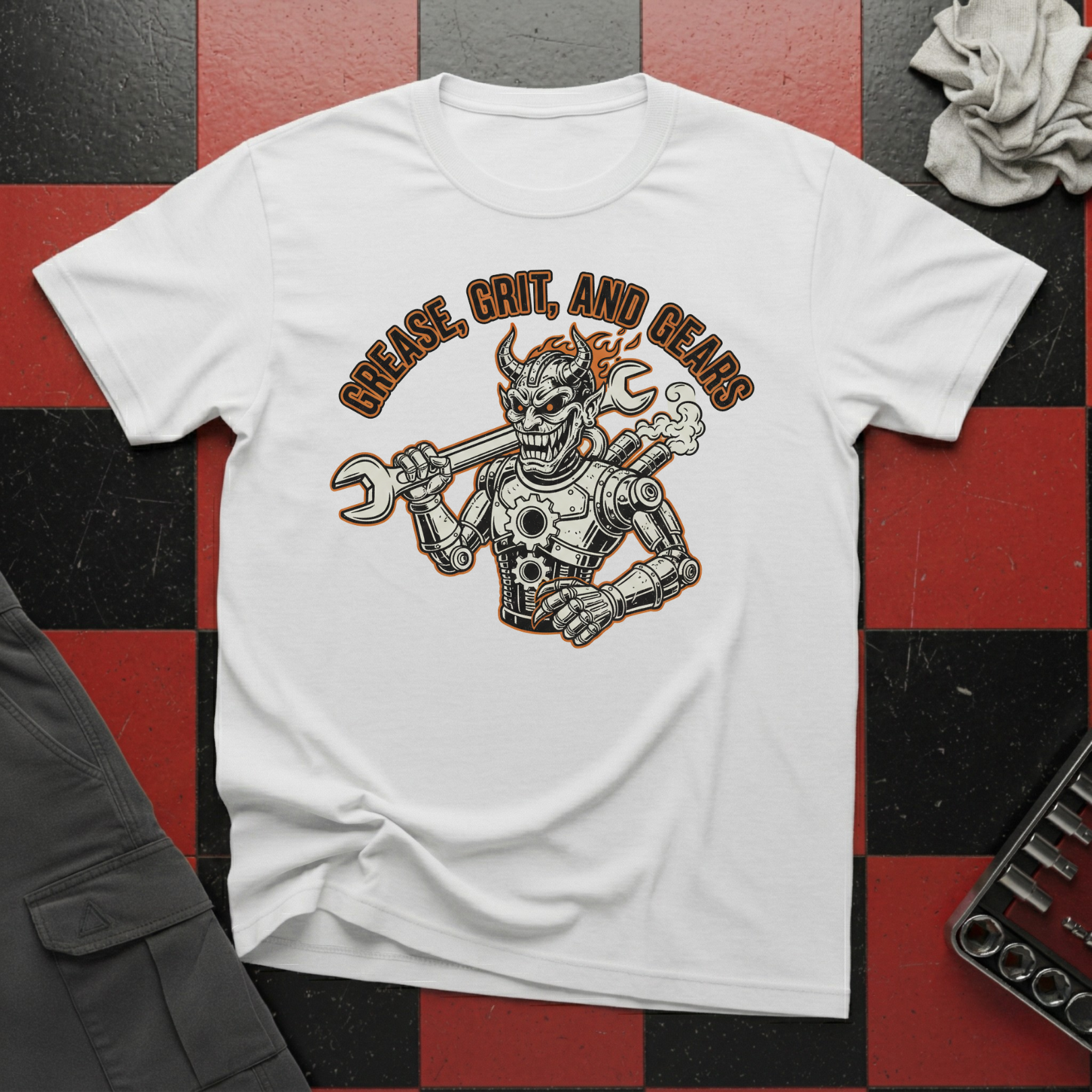 Grease Grit and Gears T-Shirt