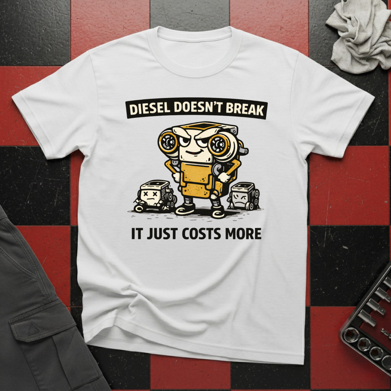 Diesel Doesn't Break T-Shirt