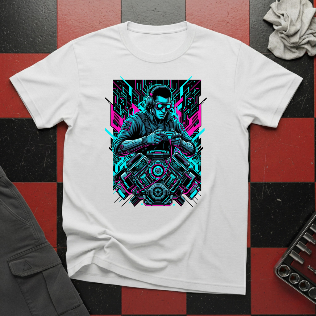 Cyberpunk Mechanic T-Shirt
