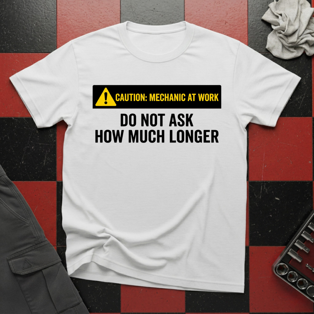 Mechanic at Work T-Shirt
