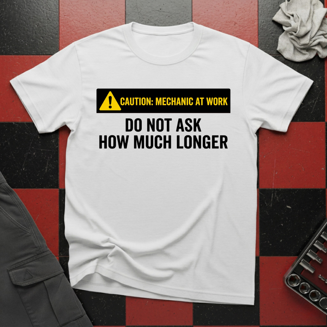 Mechanic at Work T-Shirt