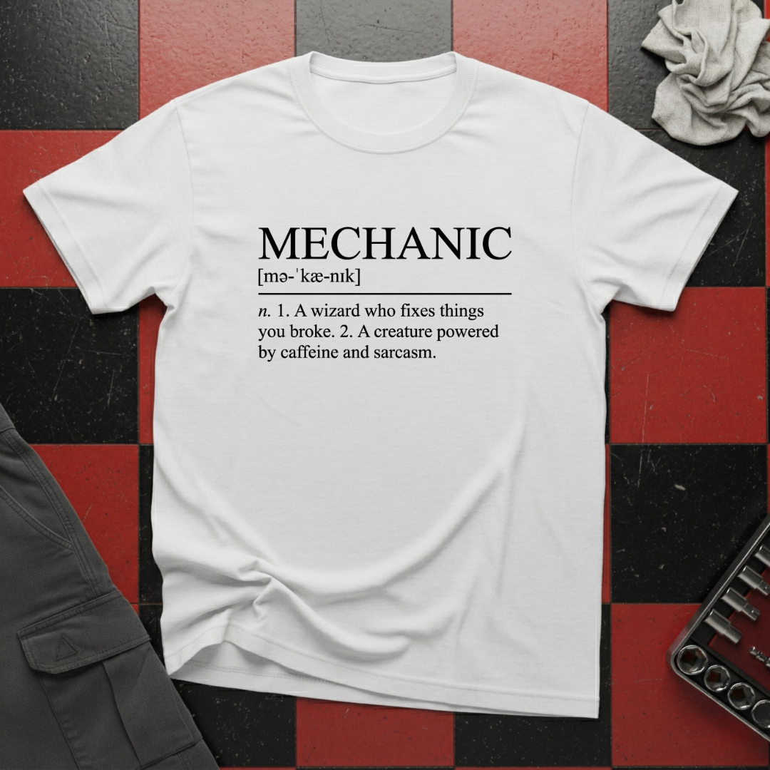 Mechanic Definition T-Shirt